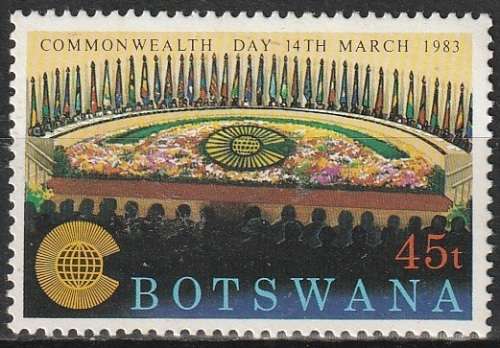 BOTSWANA 1983 Commonwealth Day UMM CV R12.10 SG 540
