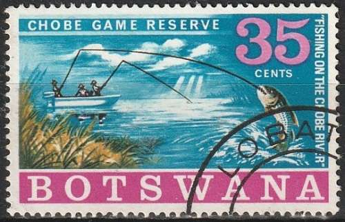 BOTSWANA 1967 Chobe Game Reserve ULH CV R24.20 SG 240