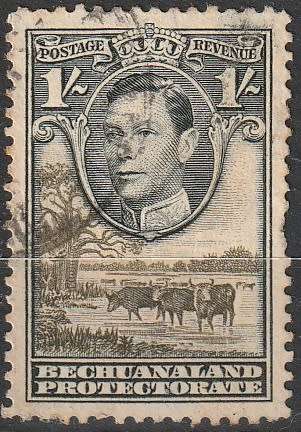 BECHUANALAND 1937 Coronation of King George V and Queen Elizabeth ULH CV R209 SG 125