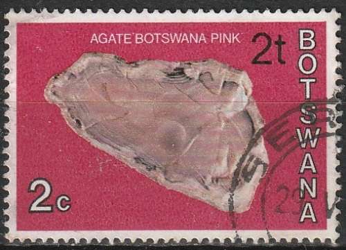 BOTSWANA 1976 Issues of 1974 Surcharged in New Currency ULH CV R38.50 SG 368