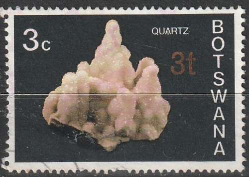 BOTSWANA 1976 Issues of 1974 Surcharged in New Currency ULH CV R13.20 SG 369