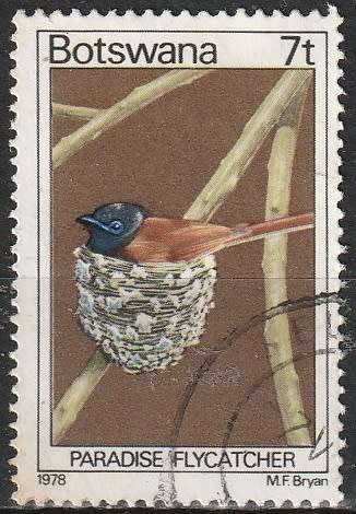 BOTSWANA 1978 Birds ULH CV R66 SG 416