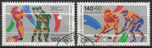 BERLIN 1989 Sports UNH CV R214.50 SG B817/8