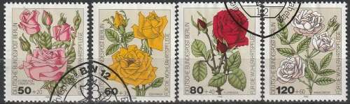 GERMANY 1982 Charity Stamps - Roses UNH CV R198 SG B642-5