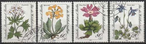 GERMANY 1983 Charity Stamps - Endangered Alpine Flowers UNH CV R192.50 SG B665-8