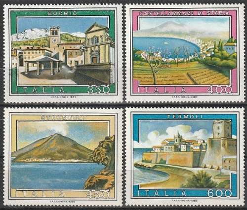 ITALY 1985 Tourist Publicity - Paintings MM CV R165 SG 1877-80