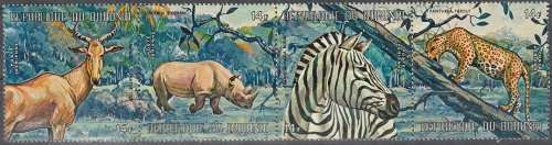 BURUNDI 1971 African Animals ULH CV R88 SG 641-4