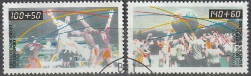 GERMANY 1990 Sports UNH CV R154 SG 2304/5