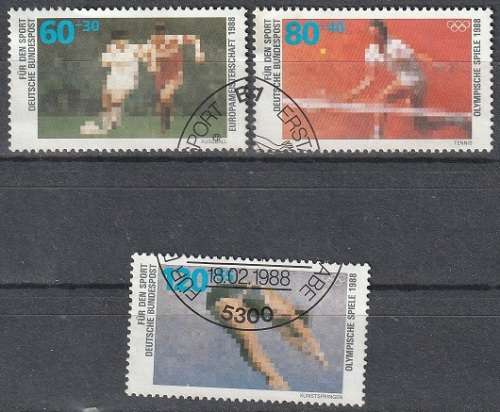 GERMANY 1988 Sports UNH CV R154 SG 2232-4