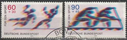 GERMANY 1979 Sports UNH CV R74.80 SG1890/1
