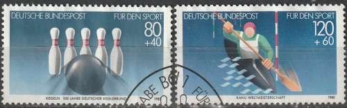 GERMANY 1985 Sports UNH CV R113.30 SG 2088/9