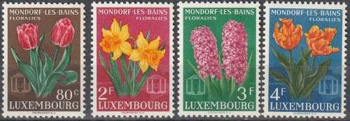 LUXEMBOURG 1955 Mondorf-les-Bains Flower Festival UMM CV R304.70 SG 586-9