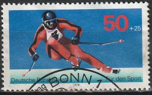 GERMANY 1978 Alpine Skiing UNH CV R41.80 SG 1848