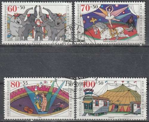 GERMANY 1989 Youth Hostel - Circus UNH CV R297 SG 2267
