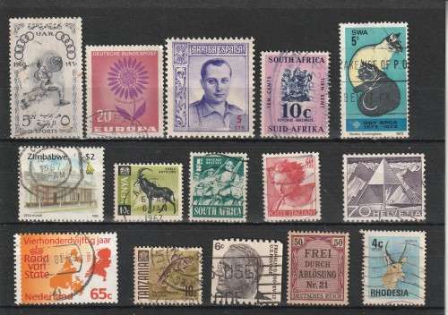 UNCHECKED WORLD SELECTION BID PER STAMP TO TAKE ALL CARD EXCLUDED