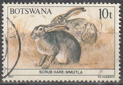 BOTSWANA 1987 Animals of Botswana SG 626