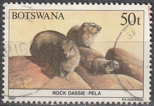 BOTSWANA 1987 Animals of BOTSWANA ULH SG 634