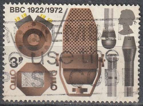 GB 1972 The 50th Anniversary of the British Broadcasting Corperation ULH SG 909