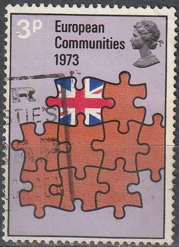 GB 1973 Britain`s Entry Into the European Community ULH SG 919