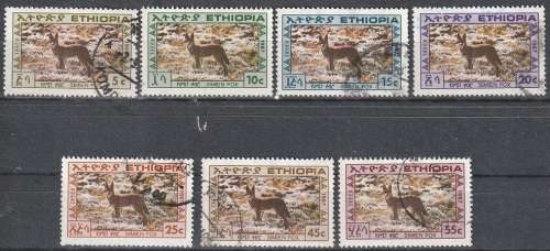 ETHIOPIA 1987 Simien Fox ULH SG 1373-9