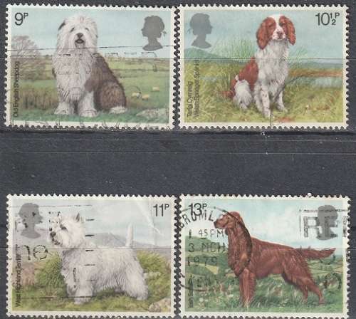 GB 1979 Dogs ULH SG 1075-8