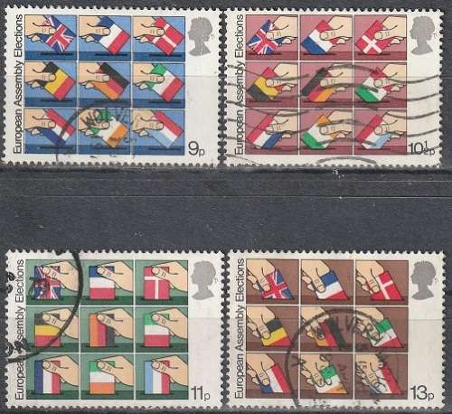 GB 1979 The First Direct Election of The European Parliament ULH SG 1083-6