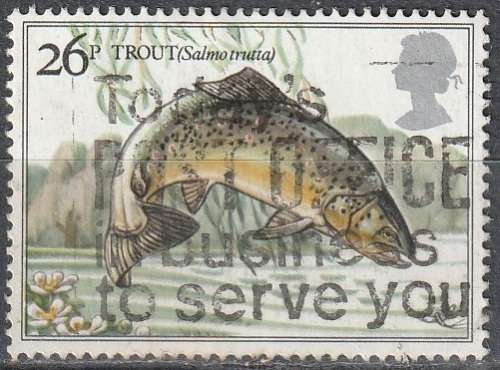 GB 1983 River Fish ULH SG 1209