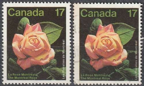 CANADA 1981 Montreal Flower Show UMM AND ULH SG 1019