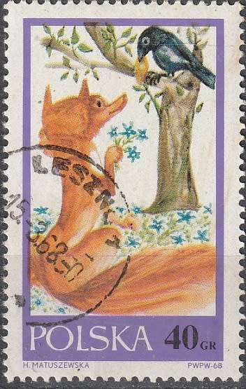 POLAND 1968 Fairy Tales SG 1809 CV R3.30  ULH