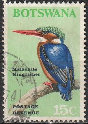BOTSWANA 1967 Birds CV R66 SG 227 ULH