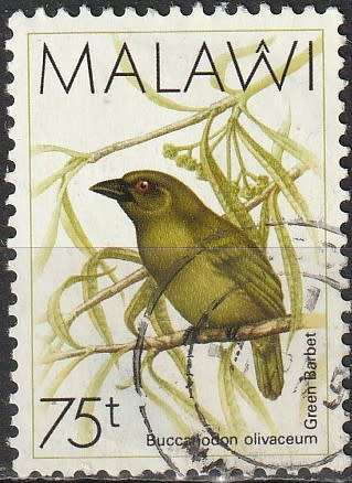 MALAWI 1988 Birds CV R27.50 SG 800 ULH