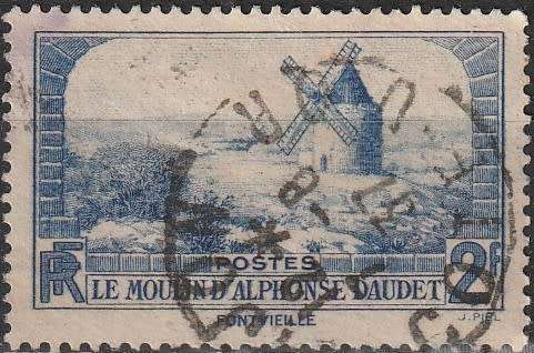 FRANCE 1936 Daudet`s Mill CV R12.10 SG544 ULH