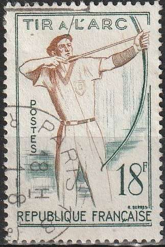 FRANCE 1958 French Traditional Games CV R39.60 SG 1387 ULH