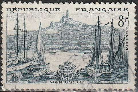 FRANCE 1955 Landscapes CV R7.70 SG 1263 ULH