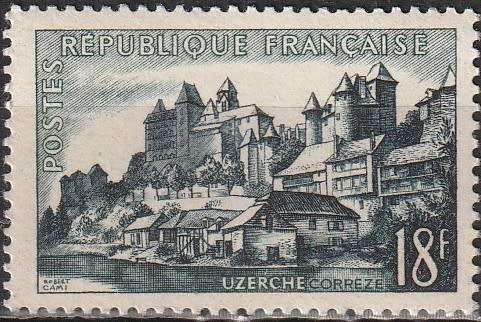 FRANCE 1955 Landscapes CV R18.70 SG 1266 UMM