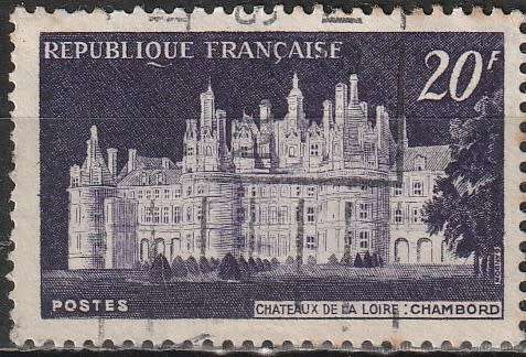 FRANCE 1952 The Cambord Castle CV R7.70 SG 1144 ULH