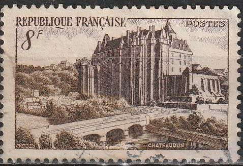 FRANCE 1950 Chateaudun CV R17.60 SG 1101 ULH