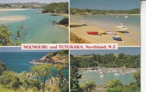 NEW ZEALAND POST CARD USED