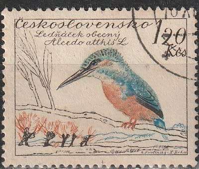 CZECHOSLOVAKIA 1959 Birds CV R48.40 SG 1126 ULH