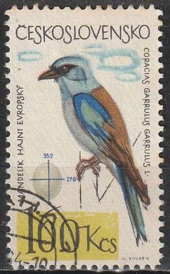CZECHOSLOVAKIA 1964 Birds CV R37.40 SG 1451 ULH