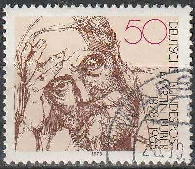 GERMANY 1978 The 100th Anniversary of the Birth of Martin Buber CV R11 SG 1854 ULH