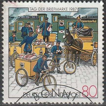 GERMANY 1987 The Day of Stamps CV R33 SG 2199 ULH