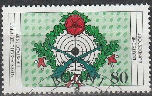 GERMANY 1987 European Rifle Club Festival in Lippstadt CV R17.60 SG 2194 ULH