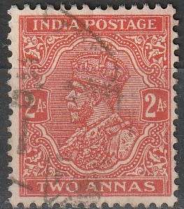 INDIA 1932 King George V, 1865-1936 CV R11 SG 236 ULH
