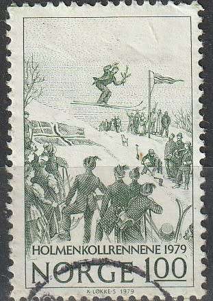NORWAY 1979 The 100th Anniversary of The Holmenkollen race ULH CV R5.50 SG 838