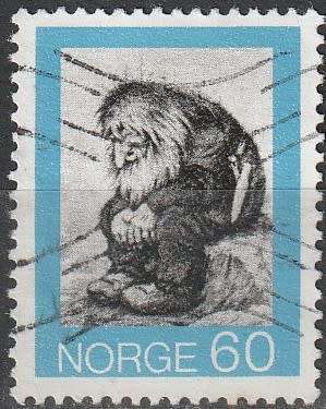 NORWAY 1972 Norwegian Fairy Tales ULH CV R19.80 SG 694