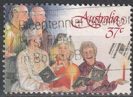 AUSTRALIA 1987 Christmas UNH CV R7.7O SG 1103