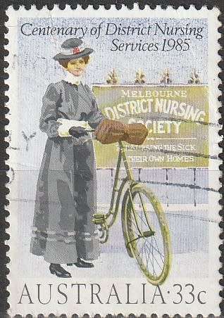 AUSTRALIA 1985 The 100th Anniversary of the District Nursing Services UNH CV R7.70 SG 969