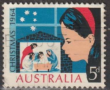 AUSTRALIA 1964 Christmas UNH CV R2.20 SG 372