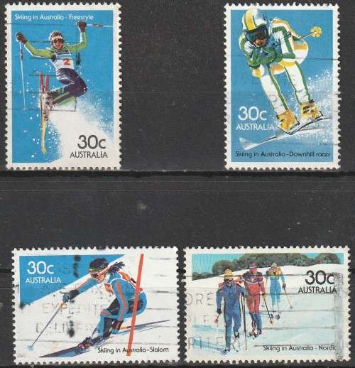 AUSTRALIA 1984 Skiing in Australia UNH CV R39.60 SG 915-8